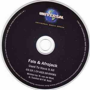 Fais & Afrojack - Used To Have It All download flac mp3