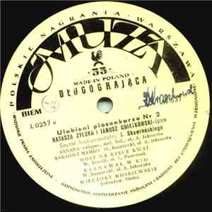 Natasza Zylska I Janusz Gniatkowski - Ulubieni Piosenkarze Nr 2 download flac mp3
