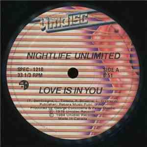 Nightlife Unlimited / Vivien Vee / Geraldine Hunt - Love Is In You / Give Me A Break / Can't Fake The Feeling download flac mp3