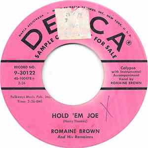 Romaine Brown And His Romaines - Hold 'Em Joe/Ooba Dabba Dabba Da download flac mp3