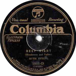 Ruth Etting - Deep Night / Maybe - Who Knows? download flac mp3