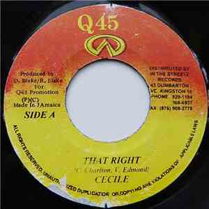 Ce'cile - That Right download flac mp3