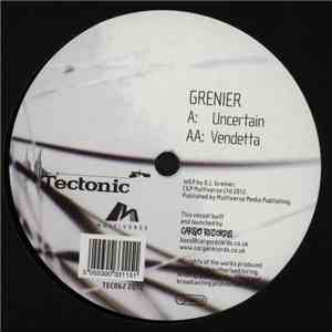 Grenier - Uncertain / Vendetta download flac mp3
