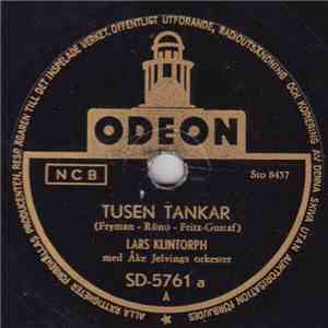 Lars Klintorph Med Åke Jelvings Orkester - Tusen Tankar / Fattiglapp Och Miljonär download flac mp3
