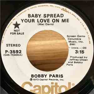 Bobby Paris - Baby Spread Your Love On Me flac mp3 download