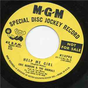 Eric Burdon & The Animals - Help Me Girl download flac mp3