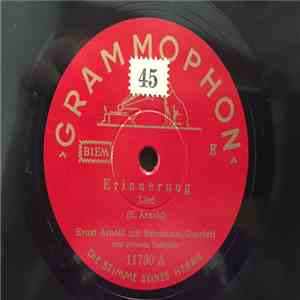 Ernst Arnold - Erinnerung / Es Steht Ein Alter Nußbaum download flac mp3