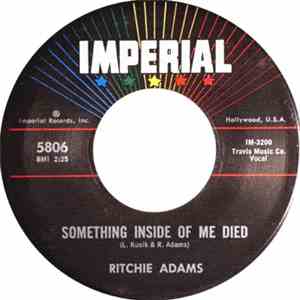 Ritchie Adams - Something Inside Of Me Died / I Got Eyes download flac mp3