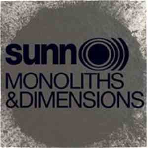 Sunn O))) - Monoliths & Dimensions download flac mp3