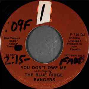The Blue Ridge Rangers - You Don't Owe Me download flac mp3