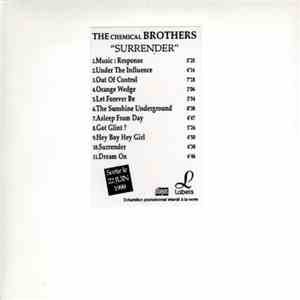 The Chemical Brothers - Surrender download flac mp3