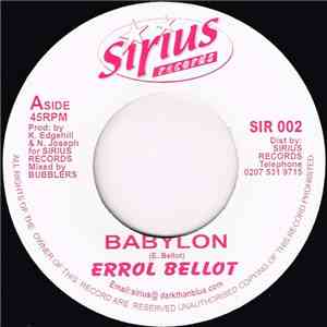 Errol Bellot - Babylon download flac mp3