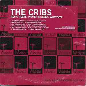 The Cribs - Men's Needs, Women's Needs, Whatever download flac mp3