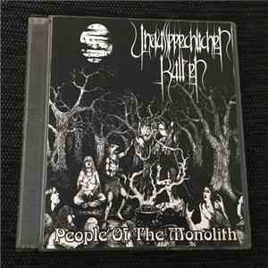 Unaussprechlichen Kulten - People Of The Monolith download flac mp3