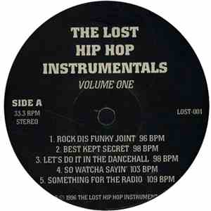 Various - The Lost Hip Hop Instrumentals Volume One download flac mp3
