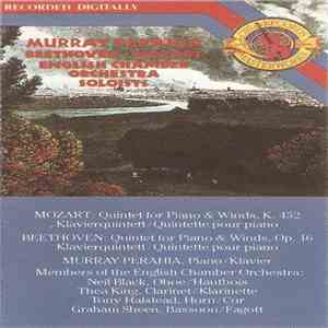 Beethoven / Mozart - Murray Perahia, English Chamber Orchestra Soloists - Quintets For Piano And Winds download flac mp3