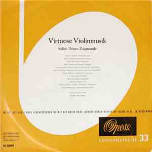 Dénes Zsigmondy, Wiener Konzertorchester, Hans Hagen - Virtuose Violinmusik download flac mp3