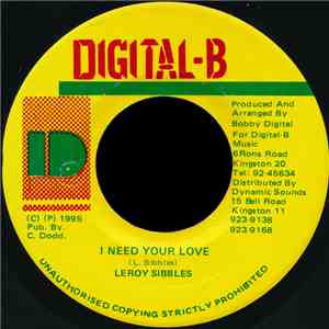 Leroy Sibbles - I Need Your Love download flac mp3