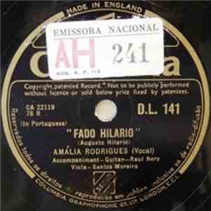 Amália Rodrigues - Fado Hilario / Fado Eugenia Da Camara download flac mp3