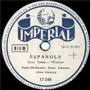 Tanzorchester Juan Llossas - Espanola / Buenos Aires download flac mp3