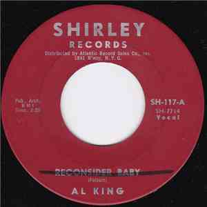 Al King - Reconsider Baby / On My Way download flac mp3