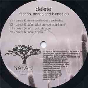 Delete - Friends, Trends And Blends EP download flac mp3