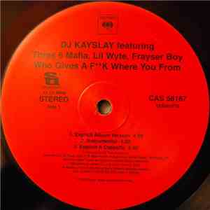 DJ Kayslay Featuring Three 6 Mafia, Lil Wyte, Frayser Boy - Who Gives A Fk Where You From download flac mp3