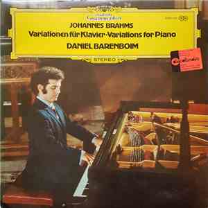 Johannes Brahms, Daniel Barenboim - Variationen Für Klavier • Variations For Piano download flac mp3