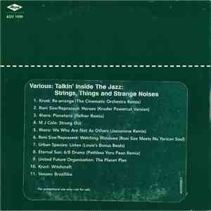 Various - Talkin' Inside The Jazz: Strings, Things And Strange Noises download flac mp3
