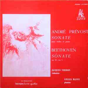 André Prévost, Jacques Verdon, Gilles Manny - Sonate download flac mp3
