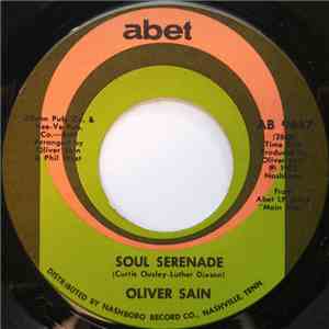 Oliver Sain - Soul Serenade / Scratch My Back download flac mp3