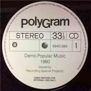 Various - Demo Poplular Music download flac mp3