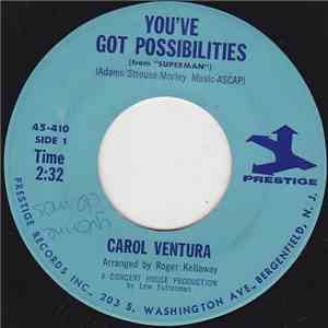 Carol Ventura - You've Got Possibilities / Alone In Another Town download flac mp3