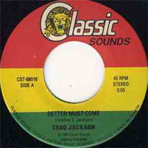 Esso Jackson - Better Must Come download flac mp3