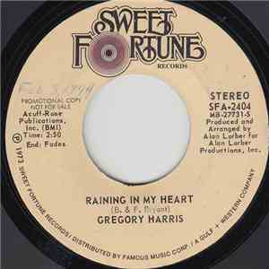 Gregory Harris - Raining In My Heart download flac mp3