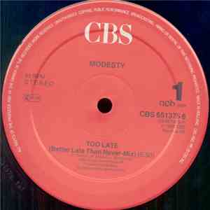Modesty  - Too Late download flac mp3