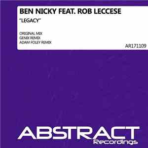 Ben Nicky Feat. Rob Leccese - Legacy download flac mp3