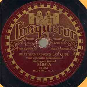 George Goebel - Billy Richardson's Last Ride / Berry Picking Time download flac mp3