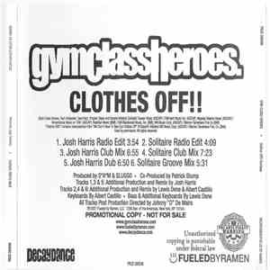 Gym Class Heroes - Clothes Off!! download flac mp3