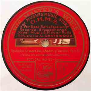 Toti Dal Monte - Splendon Le Sacre Faci / Spargi D'amaro Pianto download flac mp3