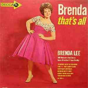 Brenda Lee - That's All download flac mp3