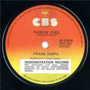 Frank Zappa - Dancin' Fool download flac mp3
