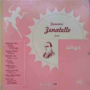Giovanni Zenatello - Giovanni Zenatello Tenor Sings download flac mp3