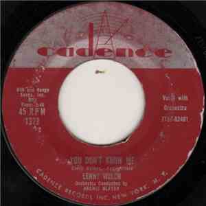 Lenny Welch - You Don't Know Me / I Need Someone download flac mp3