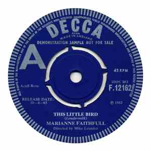 Marianne Faithfull - This Little Bird / Morning Sun download flac mp3