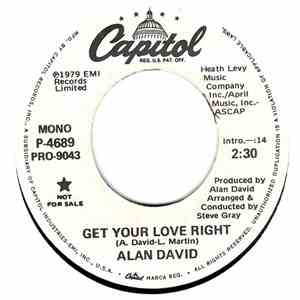 Alan David - Get Your Love Right download flac mp3
