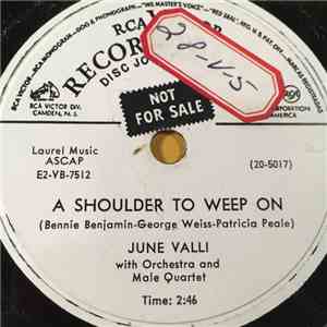 June Valli - A Shoulder To Weep On / Why Don't You Believe Me download flac mp3