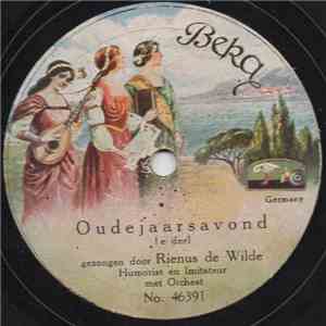 Rienus De Wilde - Oudejaarsavond download flac mp3