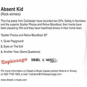 Absent Kid - Scatter Photos And Relive Bloodloss EP download flac mp3