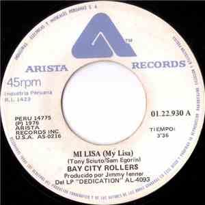 Bay City Rollers - Mi Lisa = My Lisa download flac mp3